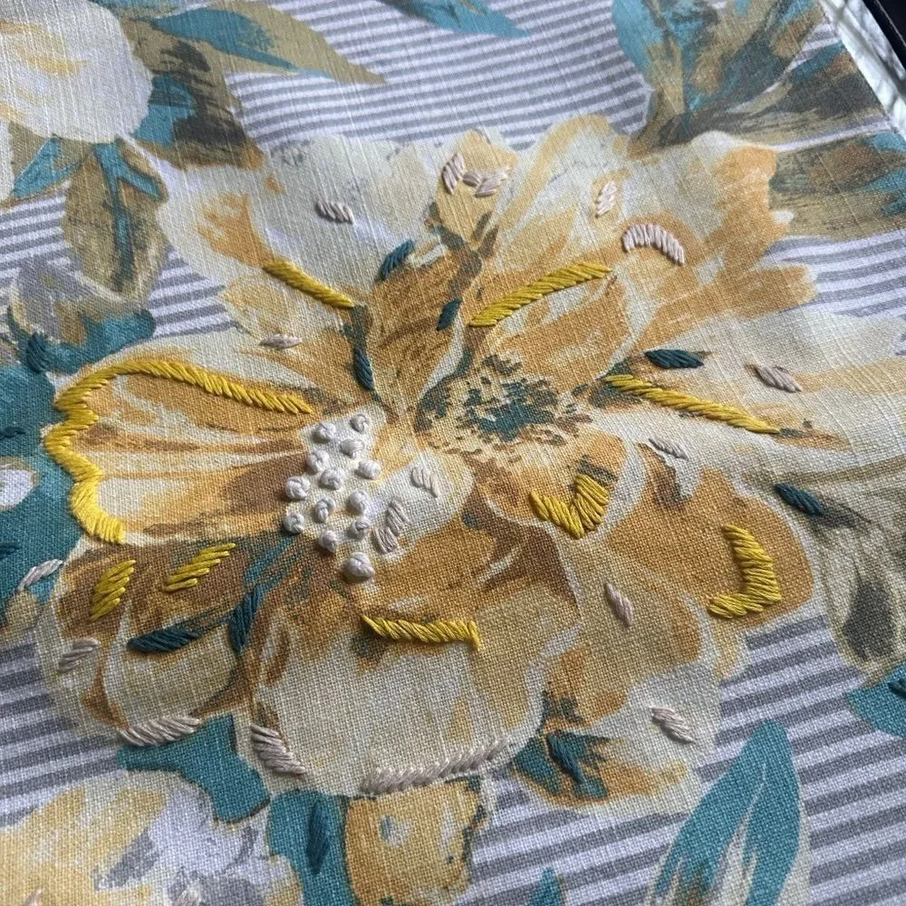Fields Of Flowers Floral Table Runner